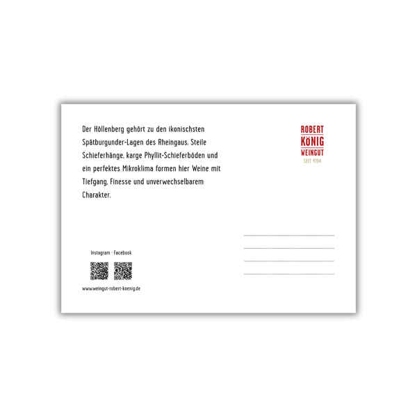 Postkarte Höllenberg